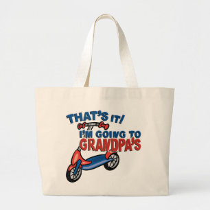 Bolsa Tote Grande Que vou para os vovô