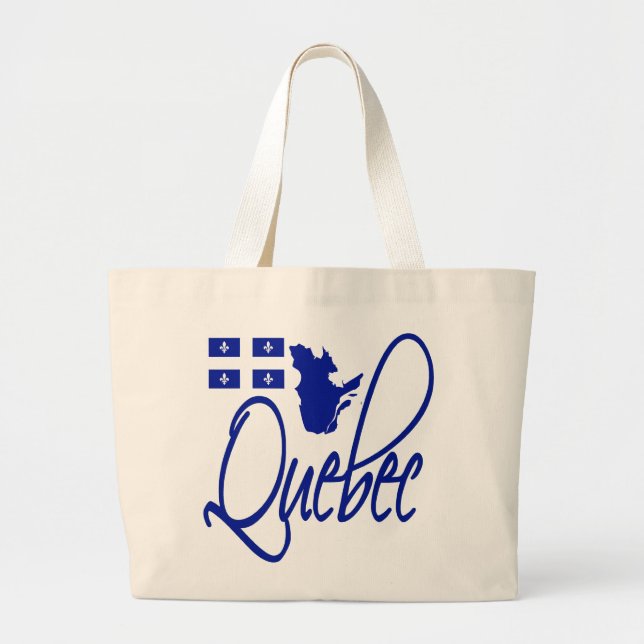 Bolsa Tote Grande Quebeque (Frente)