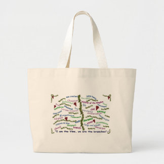 Bolsa Tote Grande Quem nós somos no cristo