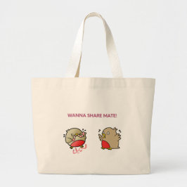 Bolsa Tote Grande Quer compartilhar, amigo!