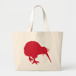 Bolsa Tote Grande Quivi vermelho