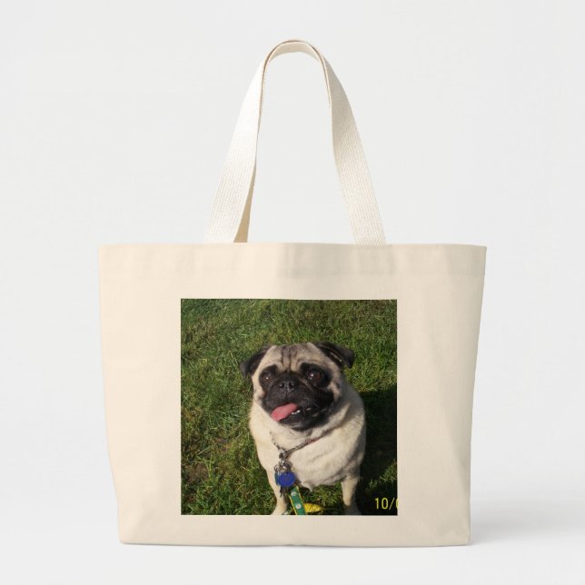 Bolsa Tote Grande raça do cão (Frente)