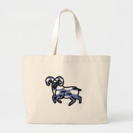 Bolsa Tote Grande Ram Sign Sky Tote Bag