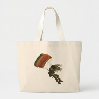 Bolsa Tote Grande Rastafari salta de cabeça para a paz