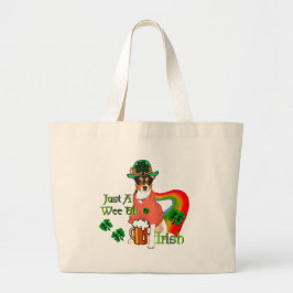 Bolsa Tote Grande Rat Terrier St Patricks