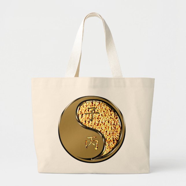 Bolsa Tote Grande Rato de Fogo (Frente)
