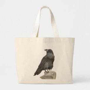 Bolsa Tote Grande Raven