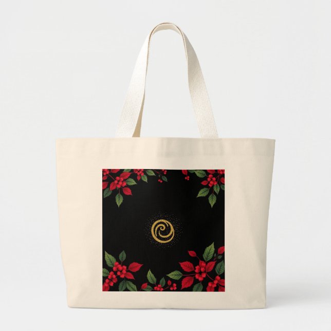 Bolsa Tote Grande Raven Holiday Radiance (Frente)