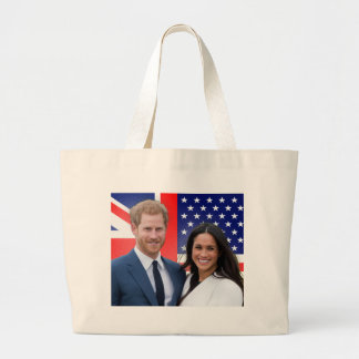 Bolsa Tote Grande Real Casamento Príncipe Harry e Meghan Markle