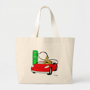 Bolsa Tote Grande Recarregação do manequim e do carro para teste de