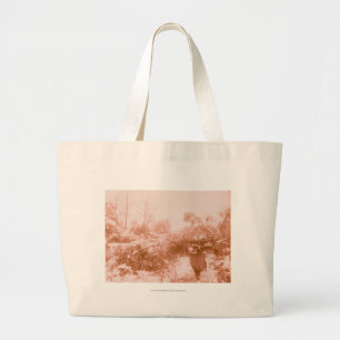Bolsa Tote Grande Recolectores da madeira da mulher