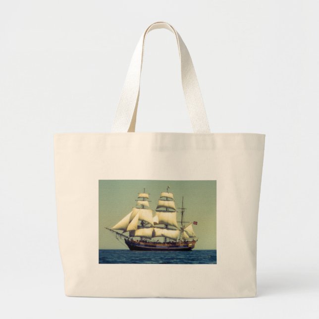 Bolsa Tote Grande Recompensa do HMS (Frente)