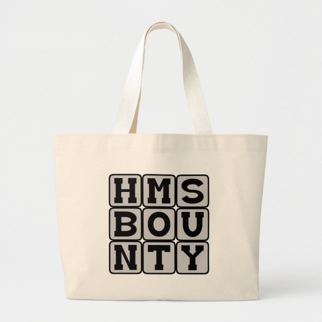 Bolsa Tote Grande Recompensa HMS, Entrega Literária (Frente)