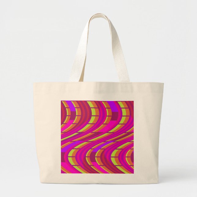 Bolsa Tote Grande Redemoinho corajoso (Frente)