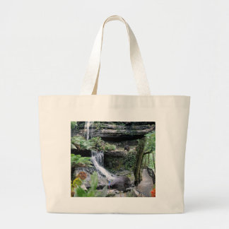 Bolsa Tote Grande REFLEXÕES da floresta húmida do australiano da