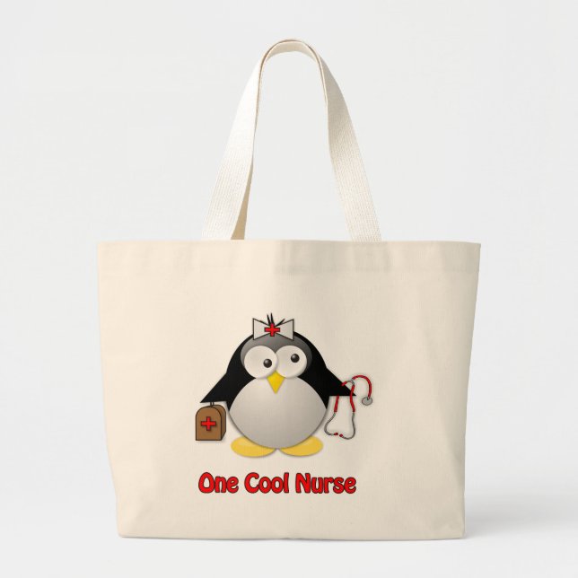 Bolsa Tote Grande Refrigere a enfermeira (Frente)