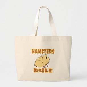 BOLSA TOTE GRANDE REGRA DOS HAMSTER
