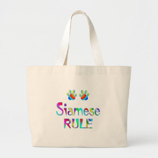 Bolsa Tote Grande Regra Siamese