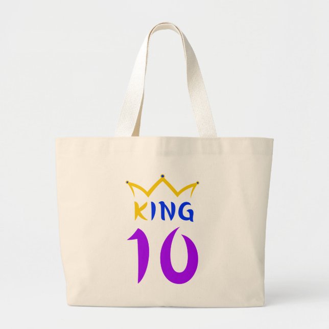 Bolsa Tote Grande Rei 10 (Frente)