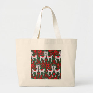 Bolsa Tote Grande Reindeer