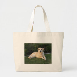 Bolsa Tote Grande Relaxing Dog