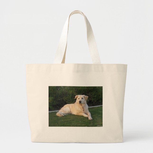 Bolsa Tote Grande Relaxing Dog (Frente)