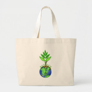 Bolsa Tote Grande Releaf Reduzir Reciclar