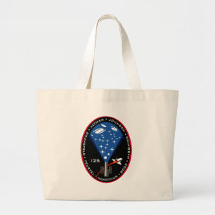 Bolsa Tote Grande Remendo da missão do STS 125