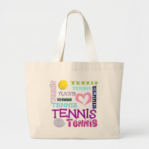 Bolsa Tote Grande Repetição do tênis