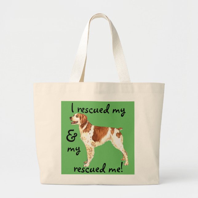 Bolsa Tote Grande Resgate Brittany (Frente)