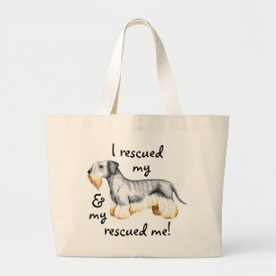 Bolsa Tote Grande Resgate Cesky Terrier