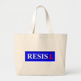 Bolsa Tote Grande Resistir