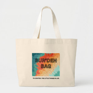 BOLSA TOTE GRANDE RESUMO TELA NATURAL DE ALGODÃO PARA MULHERES BUR'D