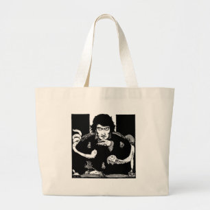 Bolsa Tote Grande Retrato do ponto de entrada