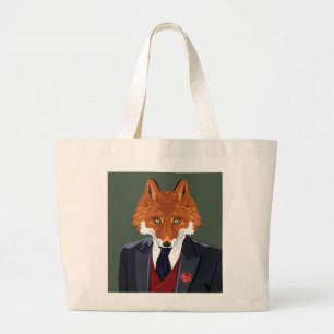 Bolsa Tote Grande Retrato Foxy