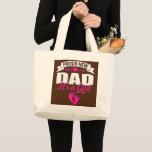 Bolsa Tote Grande Retro Family Proud New Dad It's A Girl Gender<br><div class="desc">Retro Family Proud New Dad It's A Girl Gender Reveal Gift. Perfect gift for your dad,  mom,  papa,  men,  women,  friend and family members on Thanksgiving Day,  Christmas Day,  Mothers Day,  Fathers Day,  4th of July,  1776 Independent day,  Veterans Day,  Halloween Day,  Patrick's Day</div>