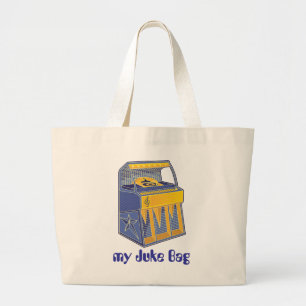Bolsa Tote Grande Retro Jukebox