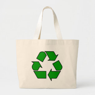 Bolsa Tote Grande Reutilizar & Reciclar