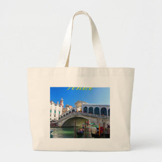 Bolsa Tote Grande Rialto Bridge Veneza - Foto Pro