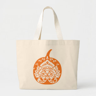 Bolsa Tote Grande Rico de Abóbora
