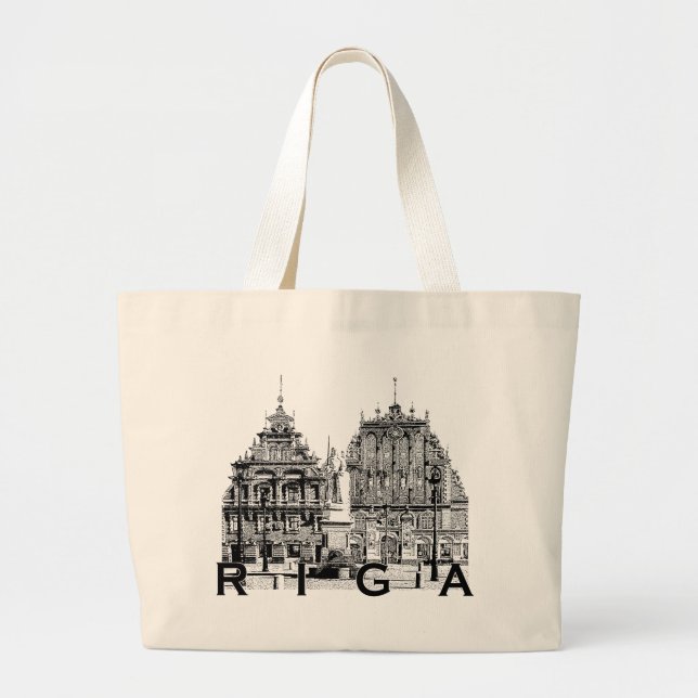 Bolsa Tote Grande Riga (Frente)