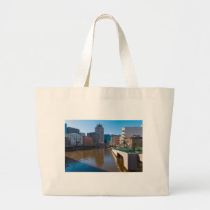 Bolsa Tote Grande riverfront da rua kilbourn em milwaukee