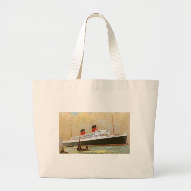 Bolsa Tote Grande RMS Mauretainia (Frente)