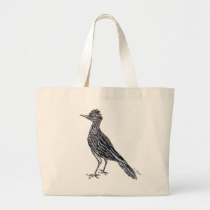 Bolsa Tote Grande roadrunner da tinta