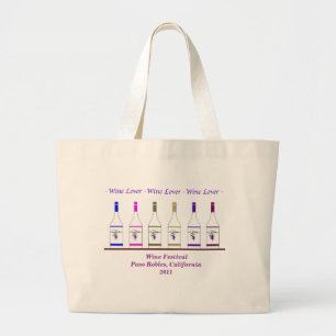 BOLSA TOTE GRANDE ROBLES DO VINHO LOVER_PASO, CA