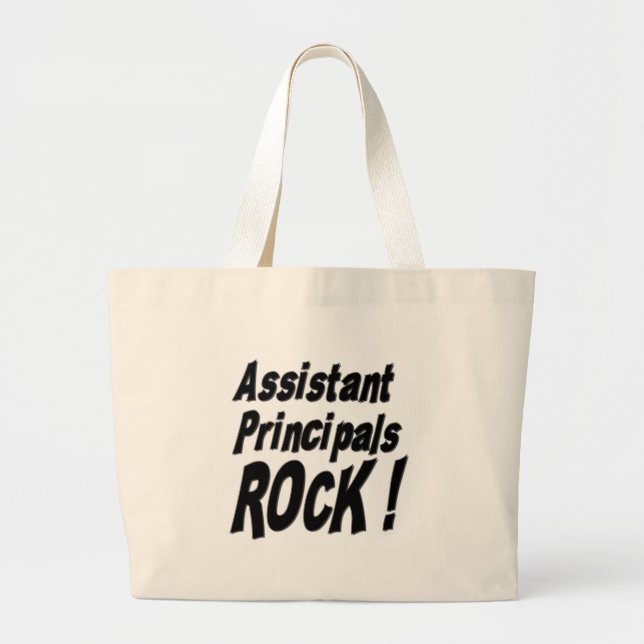 Bolsa Tote Grande Rocha dos assistentes principais! Sacola (Frente)
