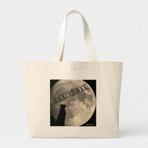 Bolsa Tote Grande Rocha dos gatos pretos