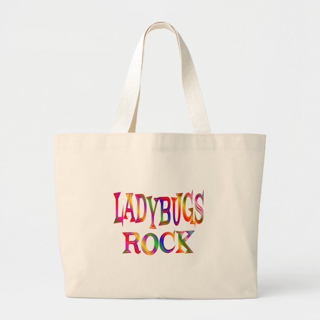 Bolsa Tote Grande Rocha dos joaninhas (Frente)