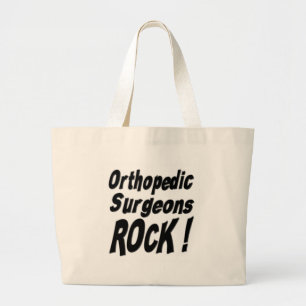 Bolsa Tote Grande Rocha ortopédica dos cirurgiões! Sacola