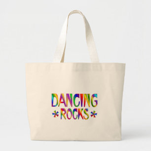 Bolsa Tote Grande Rochas da dança